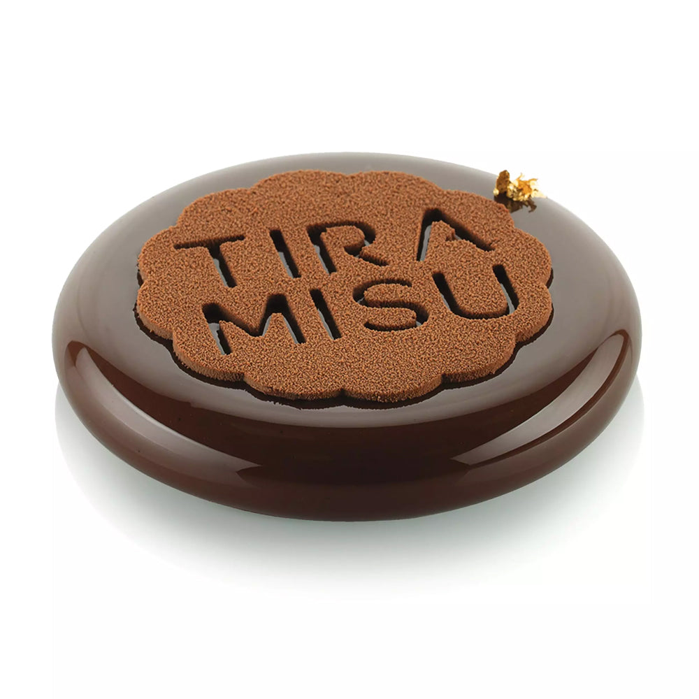 Silikomart TIRAMISU Decorative Silicone Mold, Set of 6