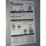 Traulsen G10010 30" One Section Solid Door Reach in Refrigerator, Brand New