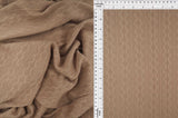 Jacquard Cable Knit Sweater Fabric