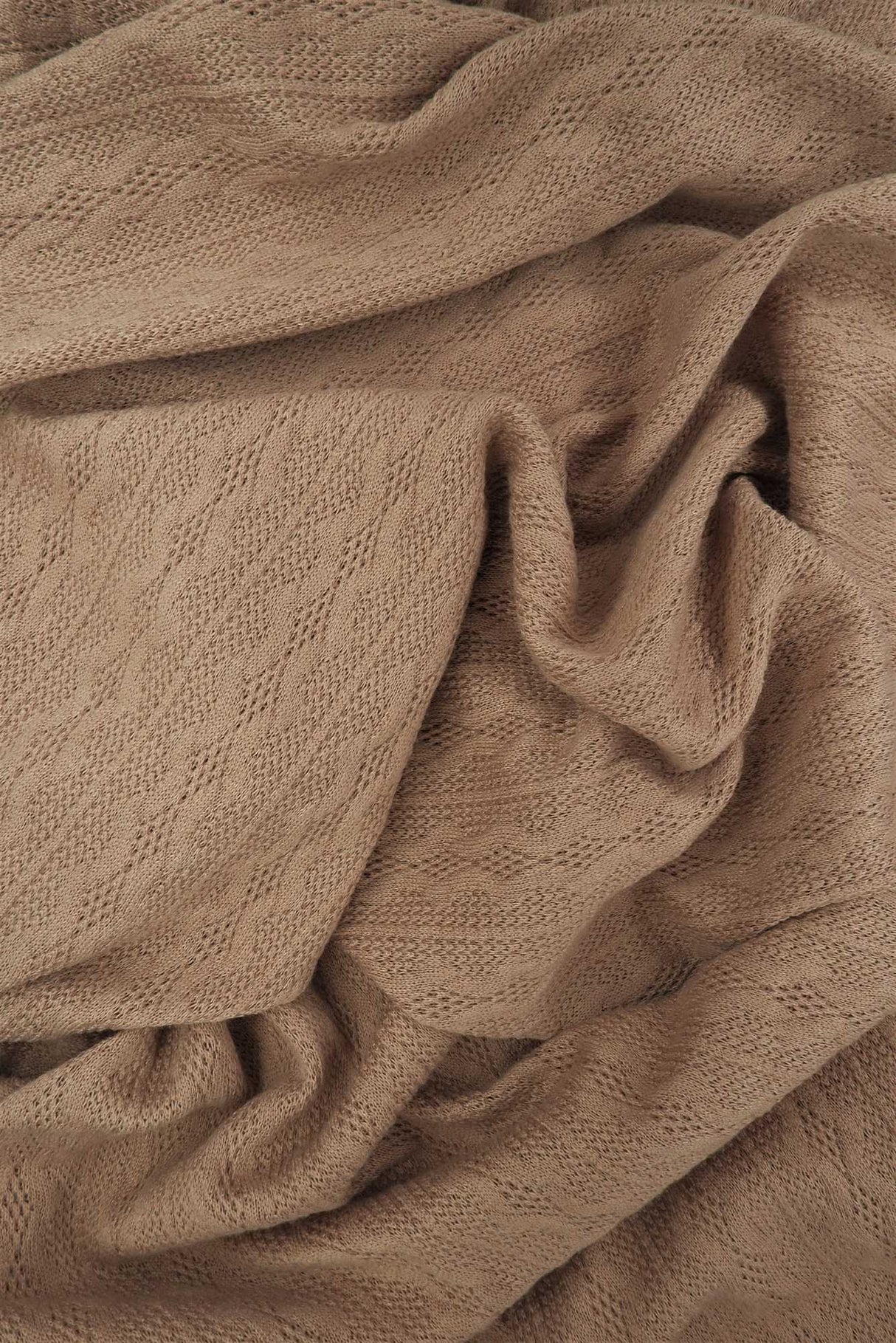 Jacquard Cable Knit Sweater Fabric