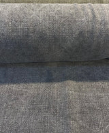 Belgian Linen Drifter Linen Fabric - Fossil Black, 56" Width, Railroaded (By The Yard)