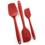 Norpro Red Silicone Spatula Set, 3 Piece Set