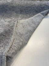 Tabu Gray Minor Soft Chenille Velvet Texture Upholstery Fabric - Gray Minor, 56" Width (1 Yard)