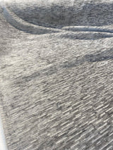 Tabu Gray Minor Soft Chenille Velvet Texture Upholstery Fabric - Gray Minor, 56" Width (1 Yard)