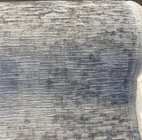 Tabu Gray Minor Soft Chenille Velvet Texture Upholstery Fabric - Gray Minor, 56" Width (1 Yard)
