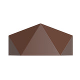 Chocolate World Faceted Polycarbonate Chocolate Mold, 24 Cavities