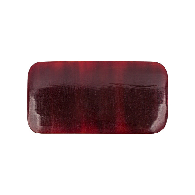 Light Brown Horn Button - 1.25" x 2.375"