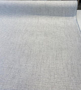 Pataya Dove Chenille Fabric - White Gray Subtle Stripes, 56" Width (1 Yard)