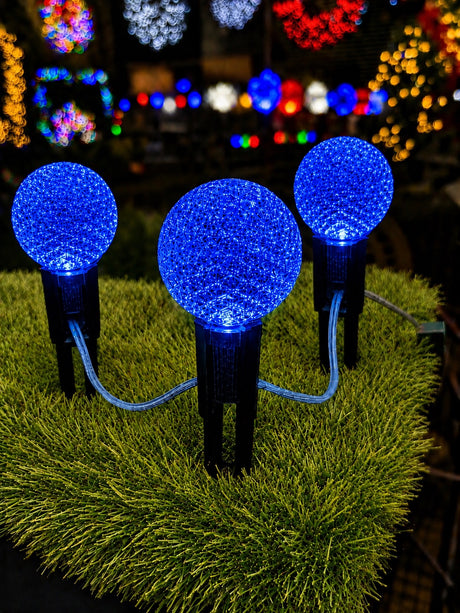 G50 Wonderful LED SMD Bulb (25 bulbs/bag) - Faceted, Blue