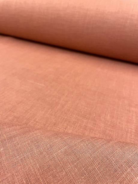 Pure Linen Fabric Clay
