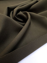 Green Polyamide Elastane Twill