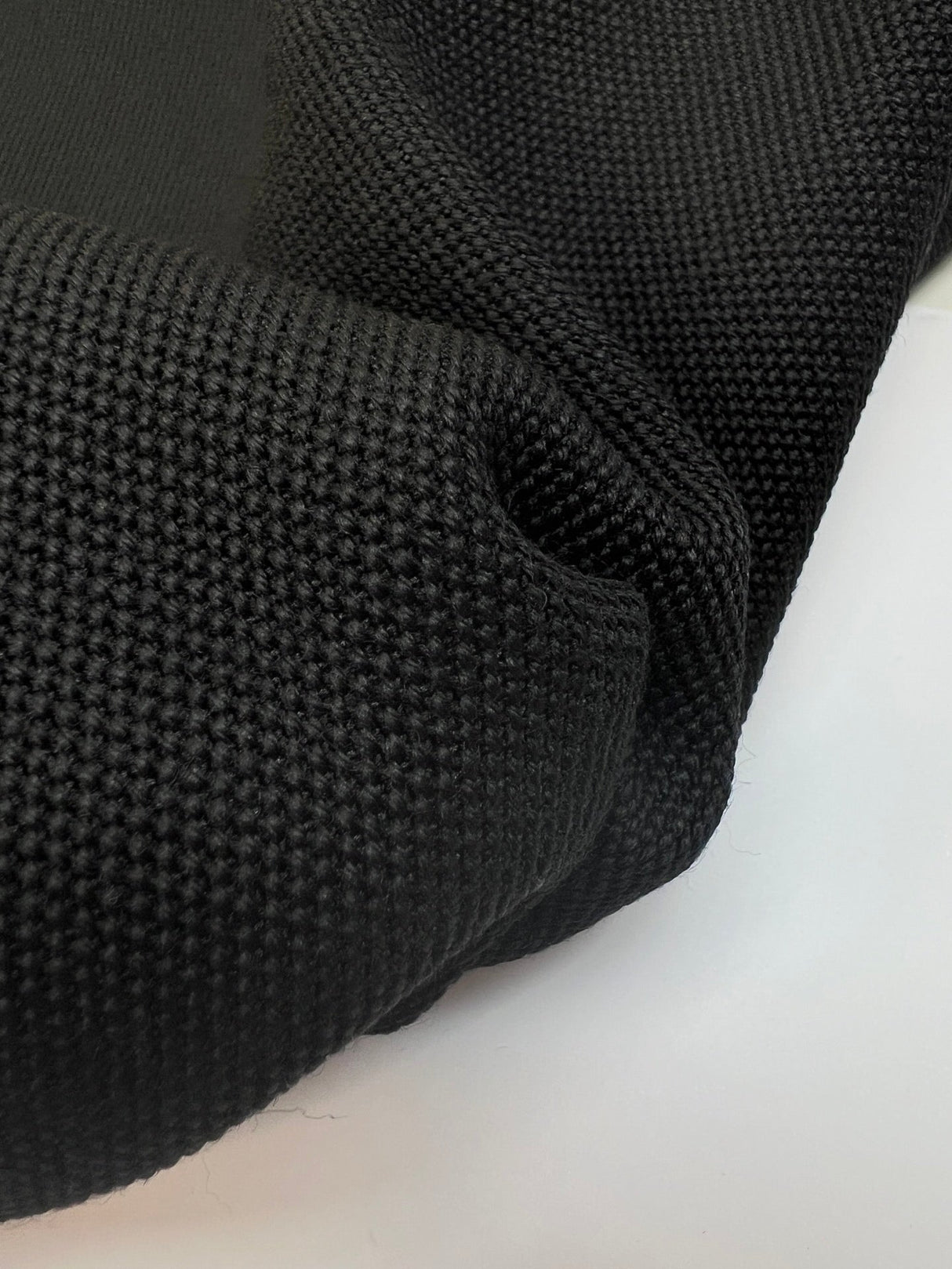 Black Wool Fabric