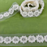 3D Floral Lace Trim Ivory