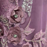 Beaded 3D Floral Lace Fabric 52" Wide