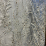 Beaded Embroidered Lace Mesh