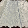 Beaded Bridal Lace Fabric on Satin