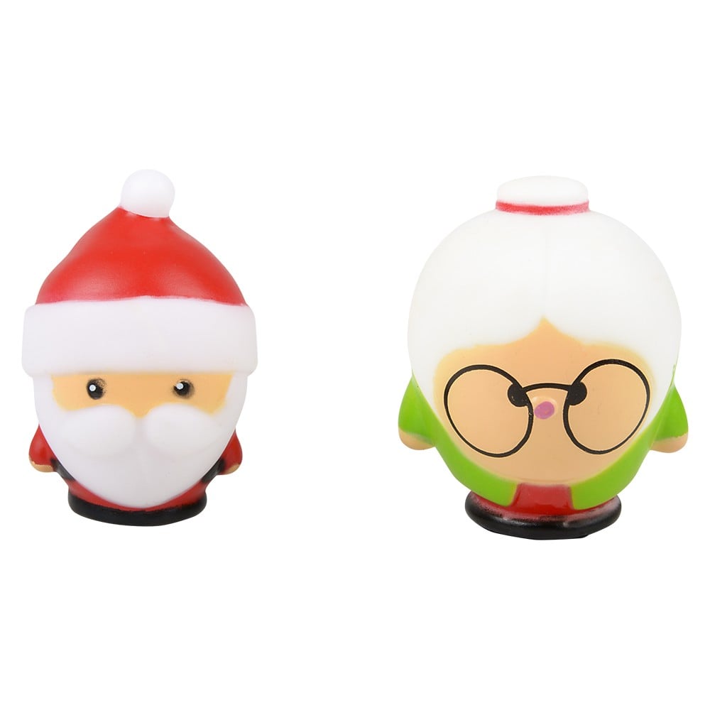 Christmas Character Assortment 2" Mini Rubber Figures