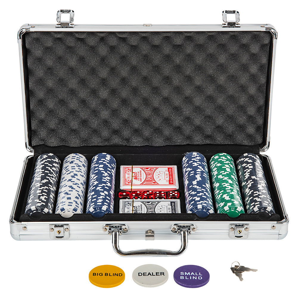 Poker Set in Aluminum Case