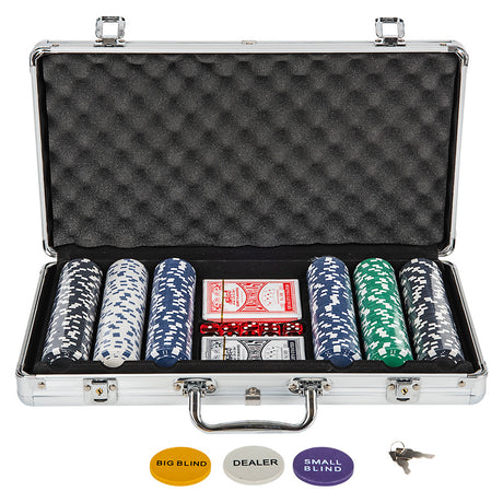 Poker Set in Aluminum Case