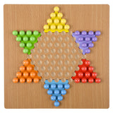 Wooden Chinese Checkers Game (1 Box)