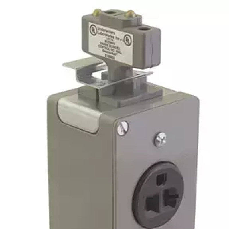 Electro-Rail - Plug In Jack With B & Recpt 2 Pole 15 AMP