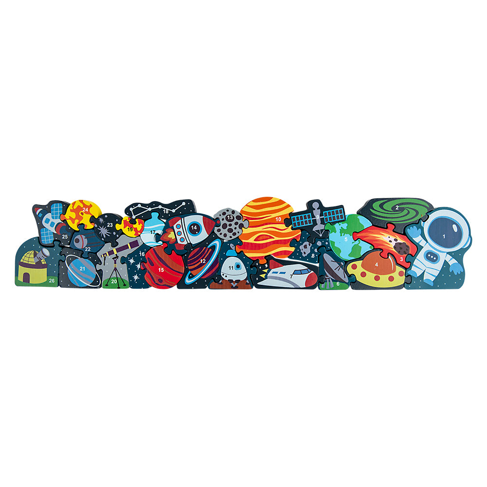 Alphabet Outer Space Puzzle (26 PC)