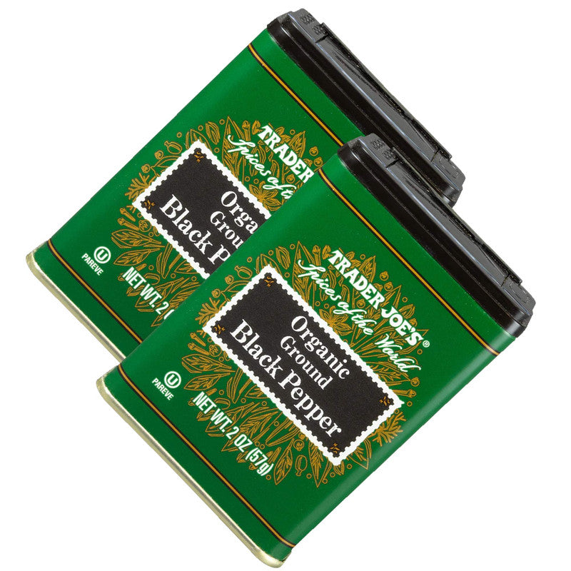 Organic Ground Black Pepper 2 Oz