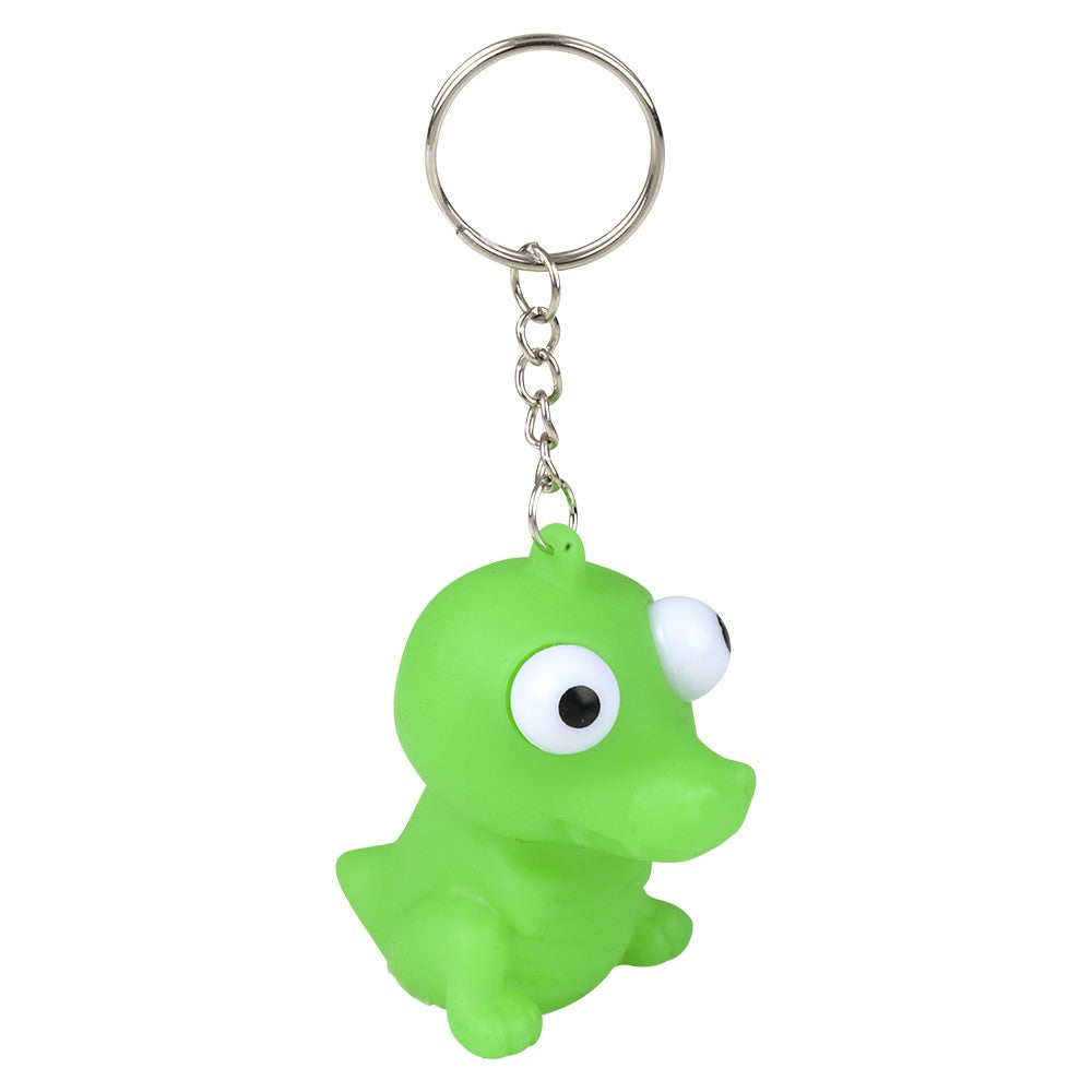 Animal Popping Eye Keychain (1 DZ)