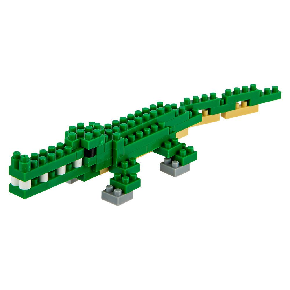 Mini Blocks Crocodile 3D Figure