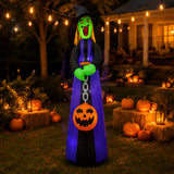 15.5FT Giant Halloween Witch Inflatable Yard Decor