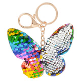 Flip Sequin Butterfly Keychain (12 PC Bag)