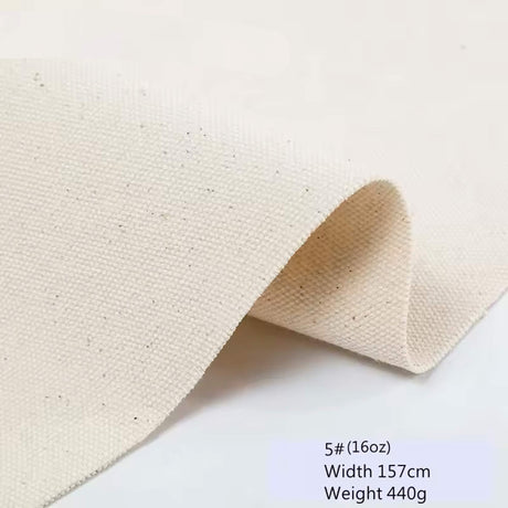 Primary Color 100% Cotton Canvas Fabric By Half Meters For Sewing Sofa Cover DIY Bags Cloth Material  W300073