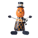 3 Sets Melrose International Jack-o-Lantern Shelf Sitter Halloween Decor Indoor