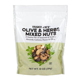 Trader Joe’s Olive & Herbs Mixed Nuts 10 oz Savory Snack