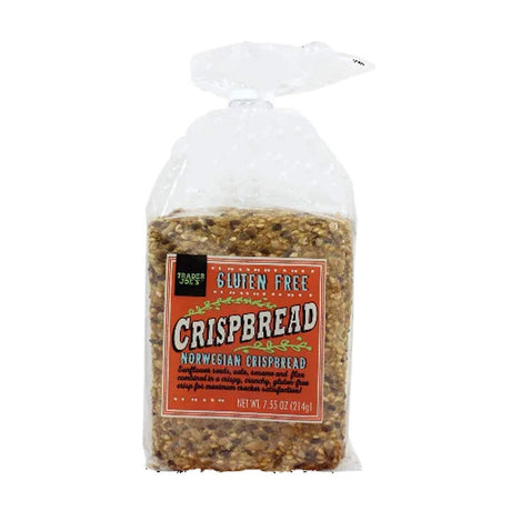 Trader Joe's Gluten Free Norwegian Crispbread Crunchy Snack 7.55 oz