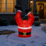 3.5FT Santa Legs Christmas Yard Decoration Prop