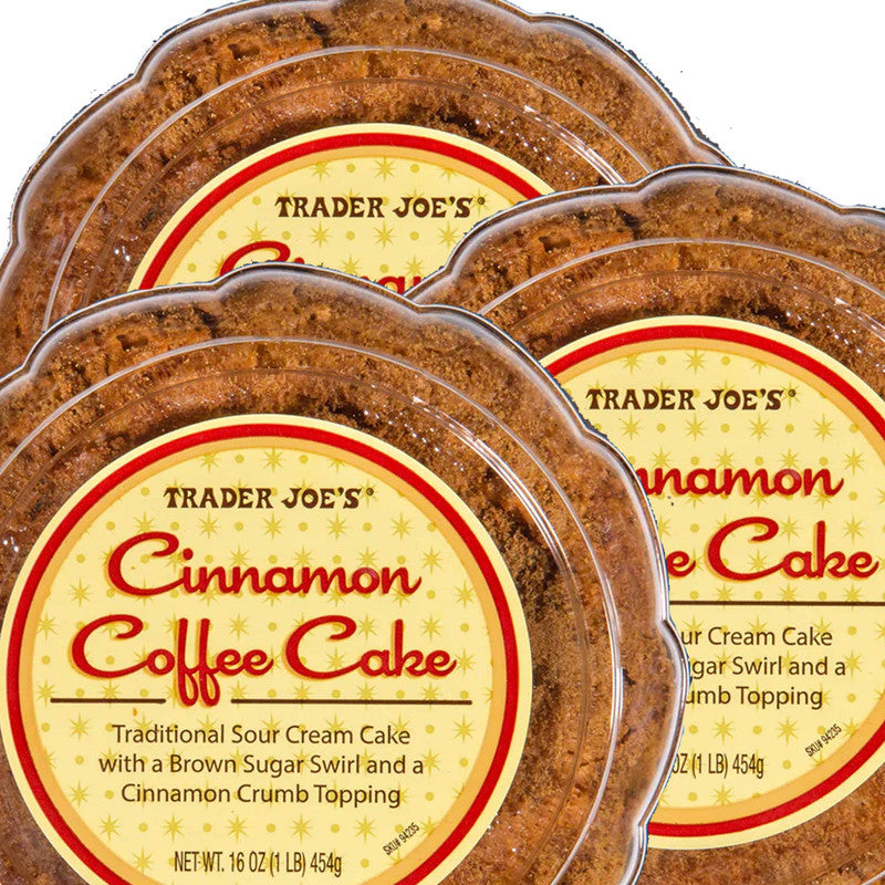 Trader Joe’s Cinnamon Coffee Cake 16 Oz