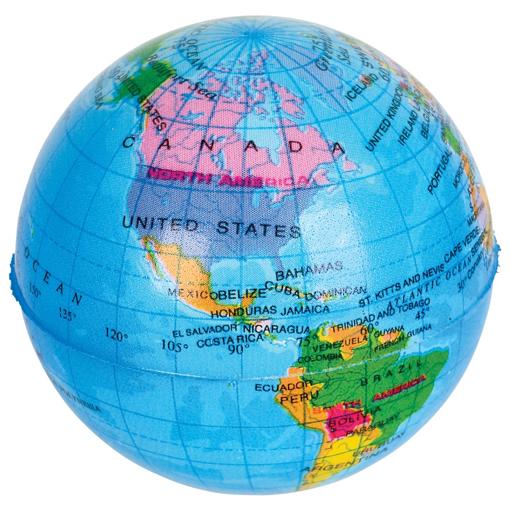 Globe Stress Ball (1 DZ)