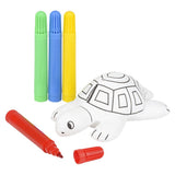 Color-A-Pal Turtle Plush (1 PC)