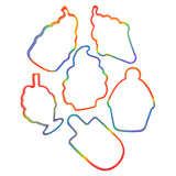 Dessert Rainbow Silicone Stretch Bands (1 CNS)