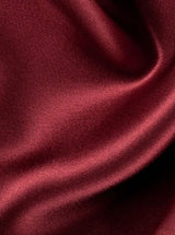 Stretch Satin Burgundy