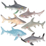 Shark Assortment Set (6 Pc Mesh Bag)