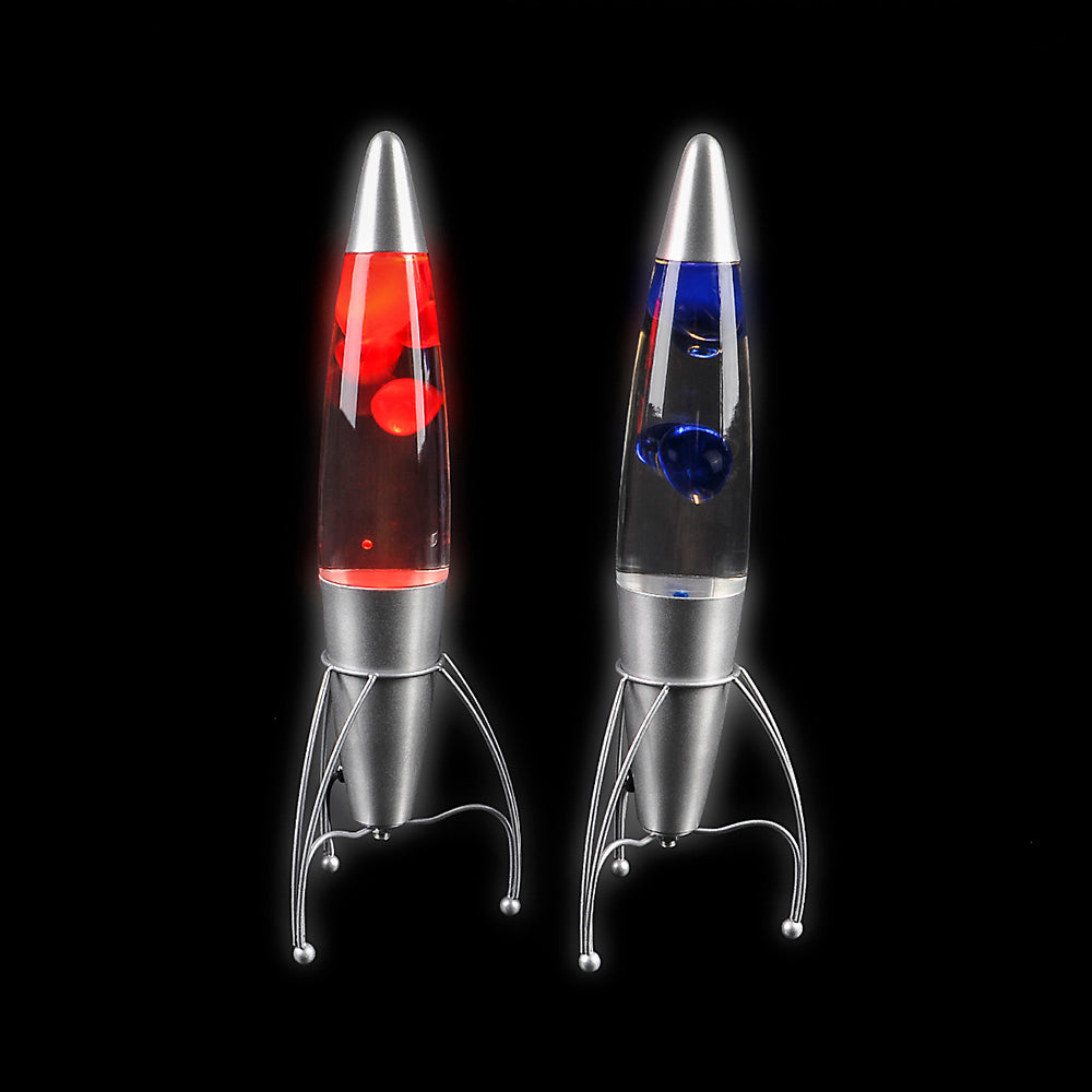 Rocket Ship Wax Motion Lamp 18"
