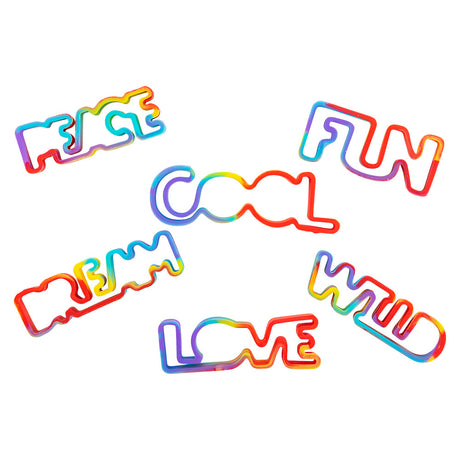 Rainbow Silicone Stretch Bands (1 CNS)
