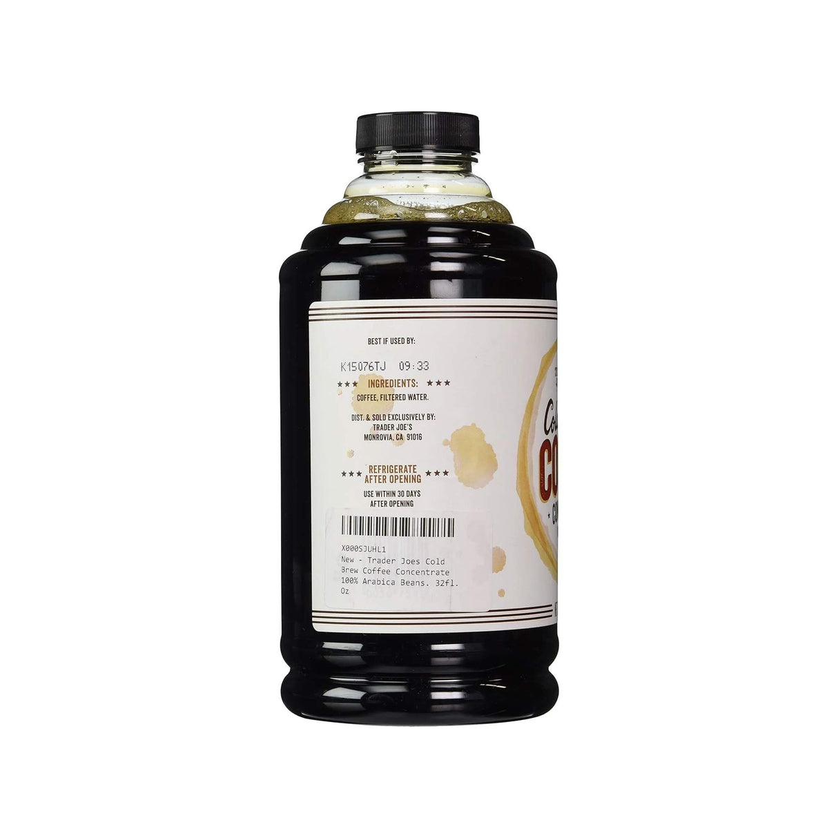 Cold Brew Coffee Concentrate 16 oz