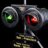 Railroad Crossing Light 9"