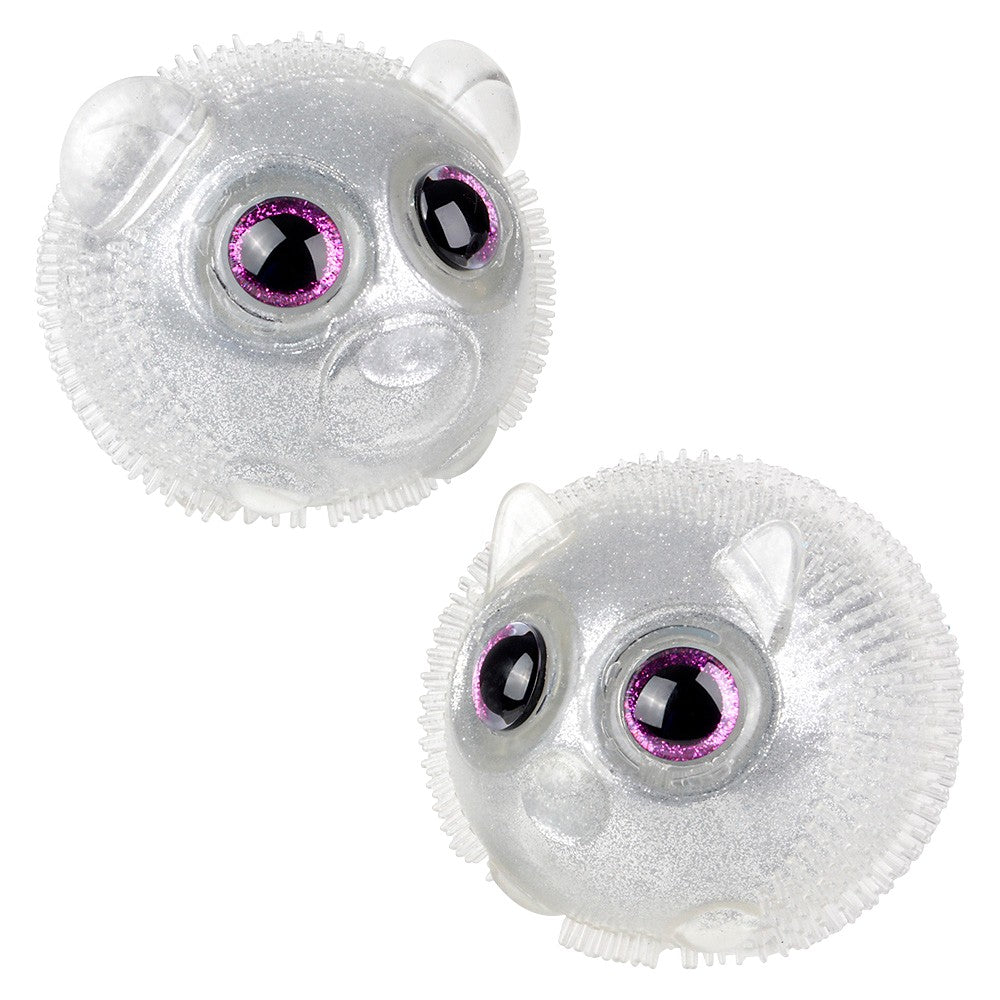 Sparkle Eye Puffer Animals (12 Pc Display)