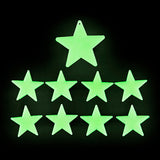 Glow In The Dark Star And Moon Stick Ons (1 DZ)
