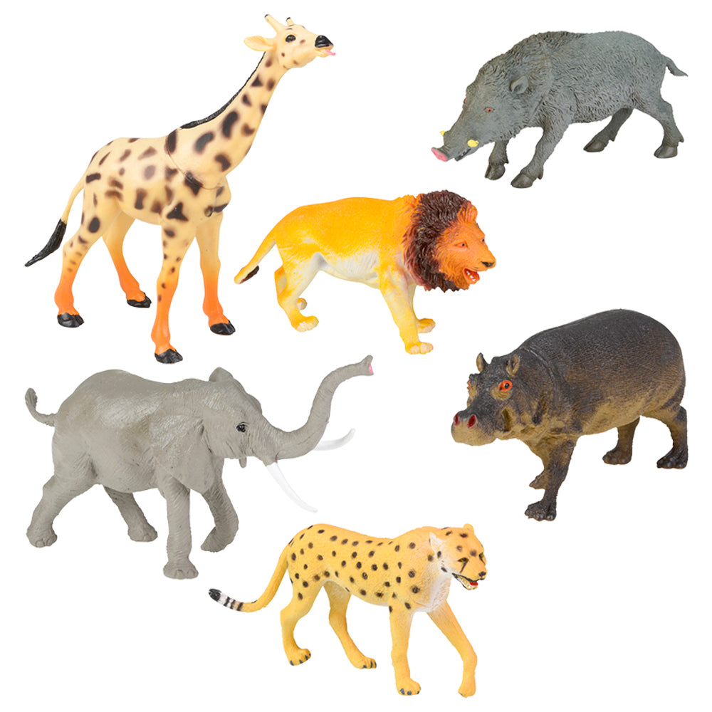Safari Animal Assortment Mesh Bag Set