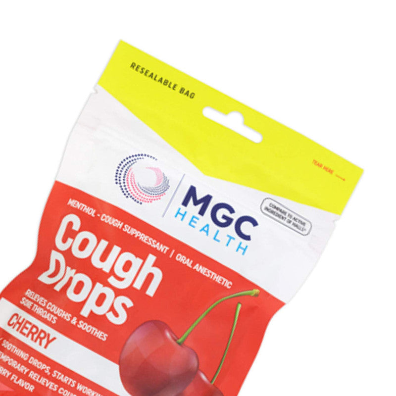 MGC Health Cherry Cough Drops 30ct Pack